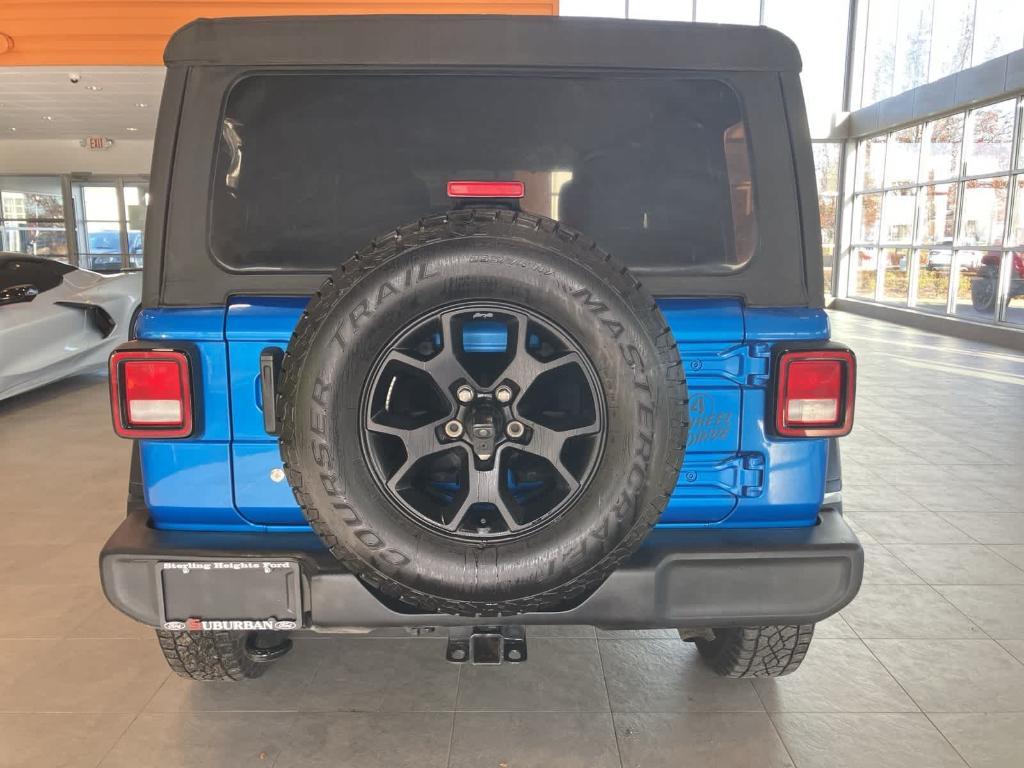 used 2021 Jeep Wrangler Unlimited car, priced at $22,900