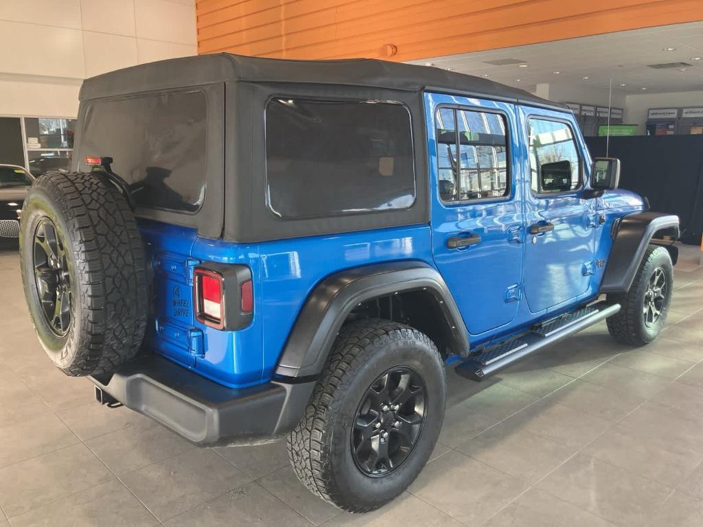 used 2021 Jeep Wrangler Unlimited car, priced at $22,900