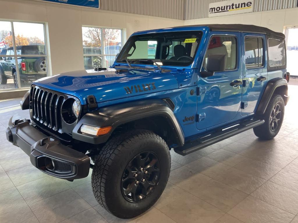 used 2021 Jeep Wrangler Unlimited car, priced at $22,900