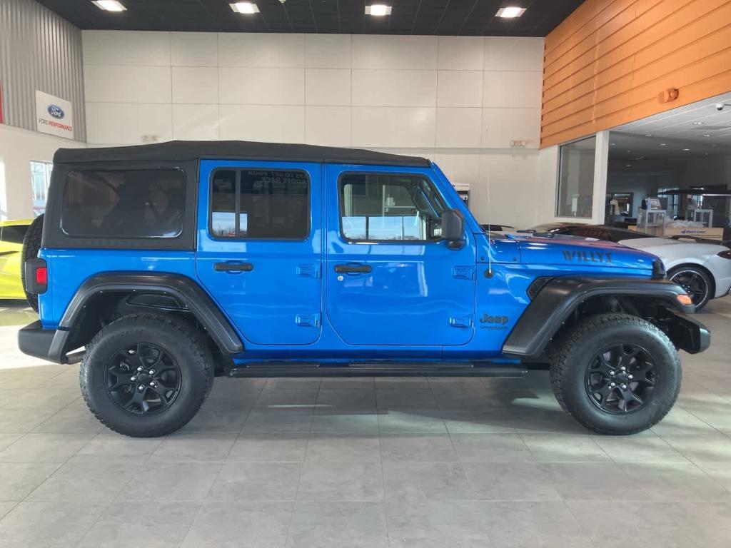 used 2021 Jeep Wrangler Unlimited car, priced at $22,900
