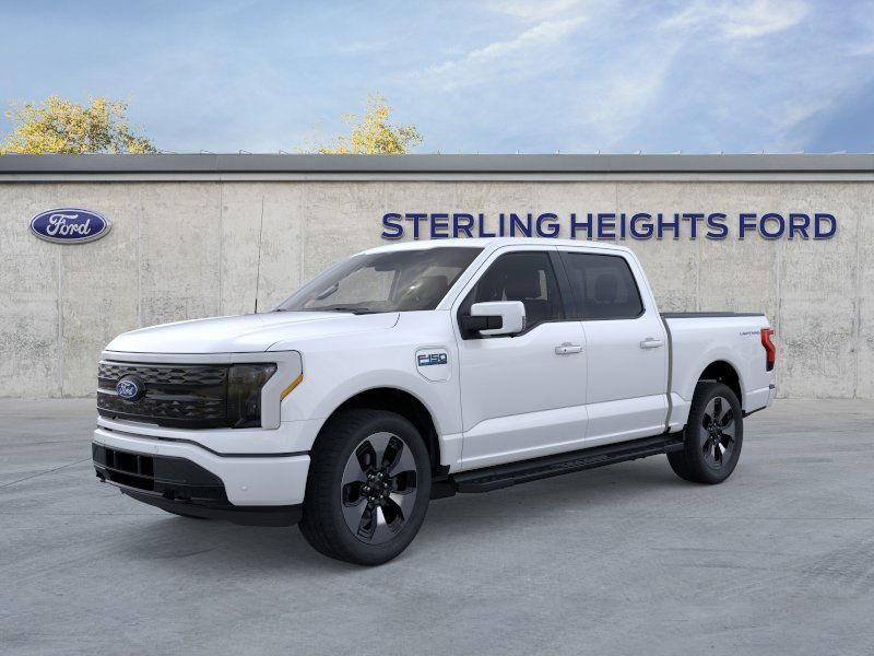 new 2025 Ford F-150 Lightning car, priced at $74,095