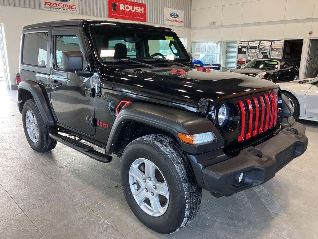 used 2022 Jeep Wrangler car, priced at $25,595
