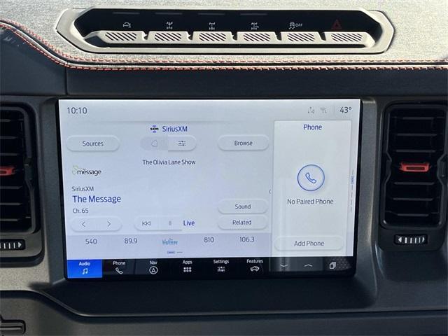 new 2025 Ford Bronco car, priced at $84,405