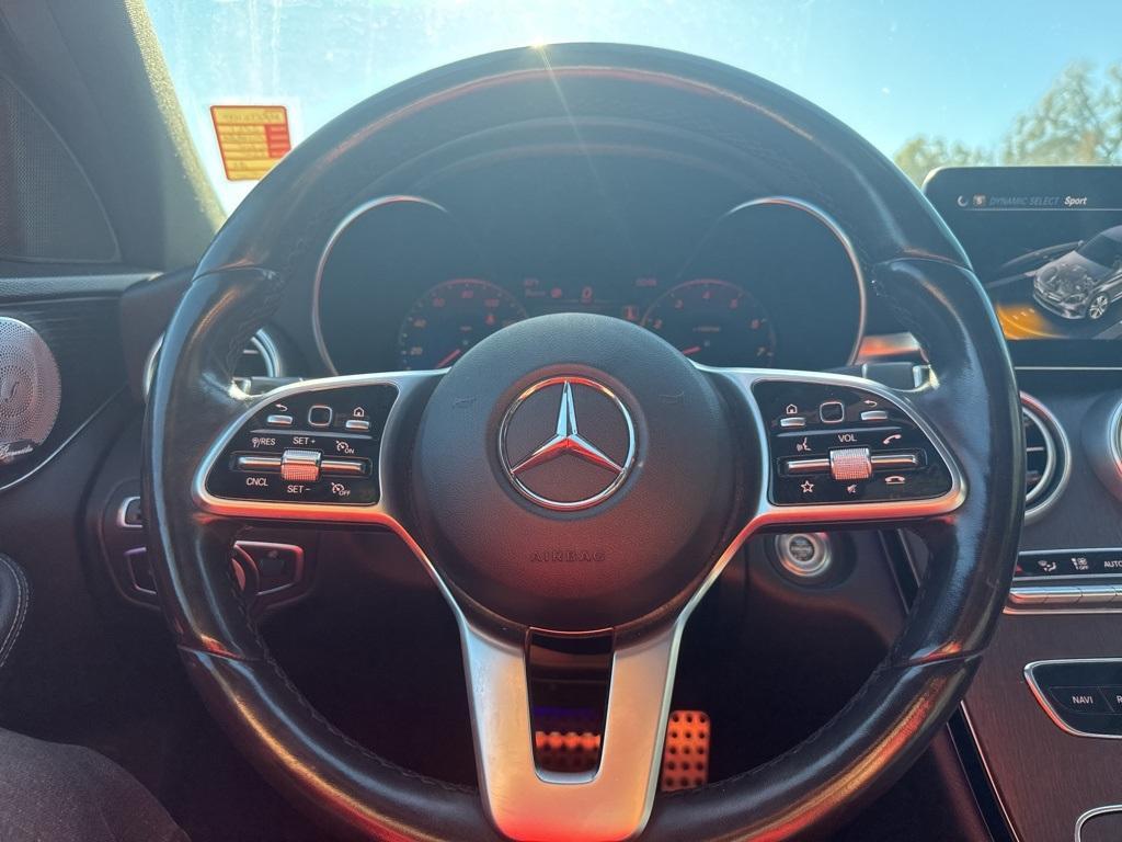 used 2021 Mercedes-Benz C-Class car, priced at $23,756