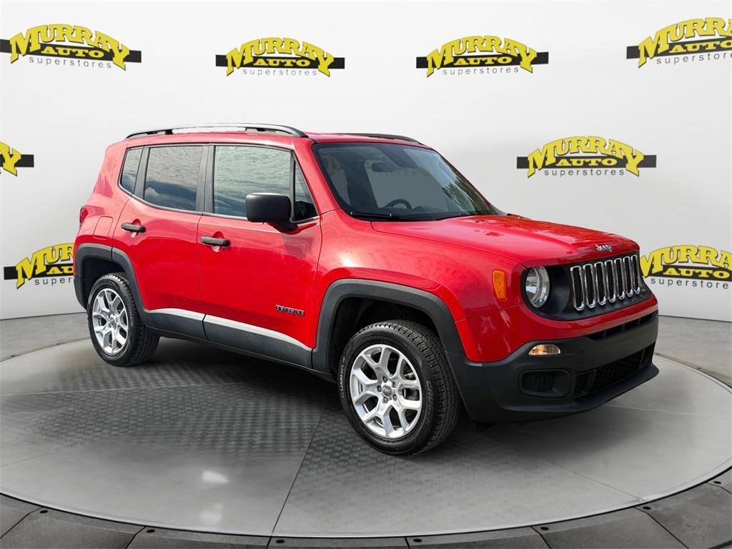 used 2018 Jeep Renegade car, priced at $14,875