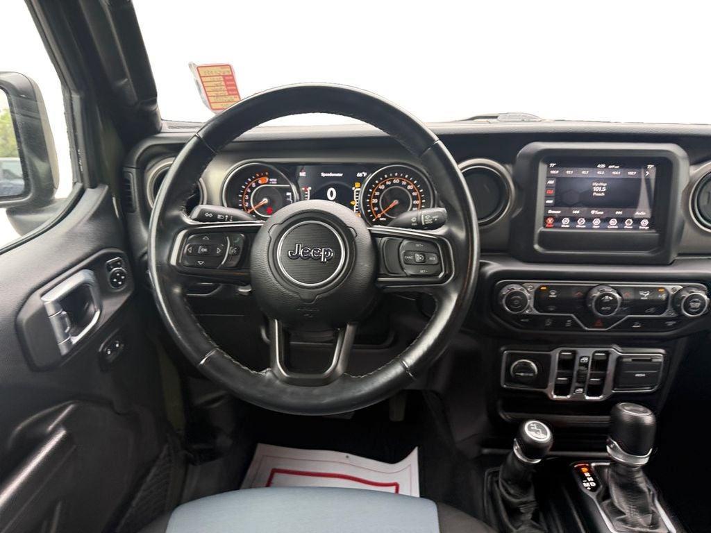 used 2021 Jeep Wrangler Unlimited car, priced at $28,452