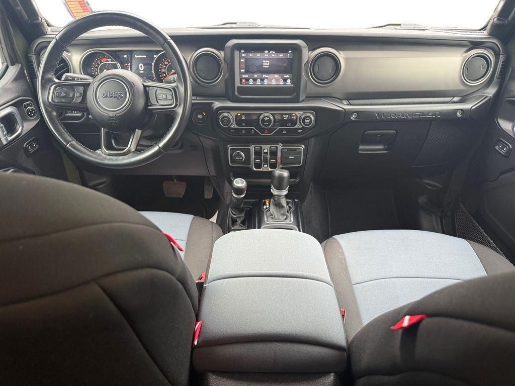 used 2021 Jeep Wrangler Unlimited car, priced at $28,452