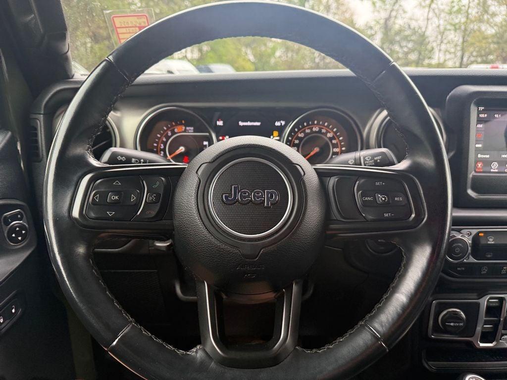 used 2021 Jeep Wrangler Unlimited car, priced at $28,452