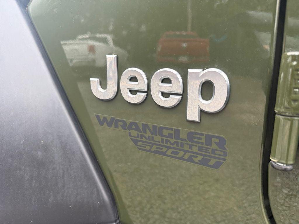 used 2021 Jeep Wrangler Unlimited car, priced at $28,452
