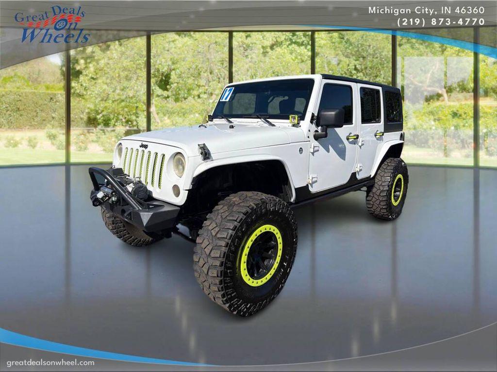 used 2017 Jeep Wrangler Unlimited car, priced at $18,990