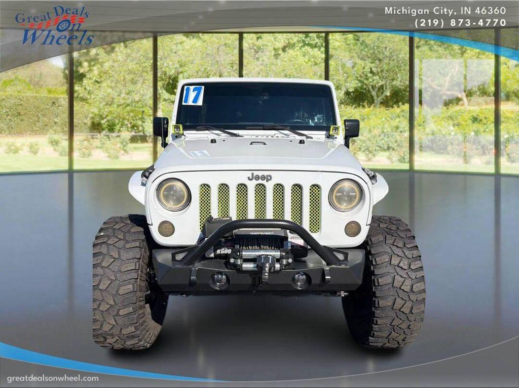 used 2017 Jeep Wrangler Unlimited car, priced at $18,990
