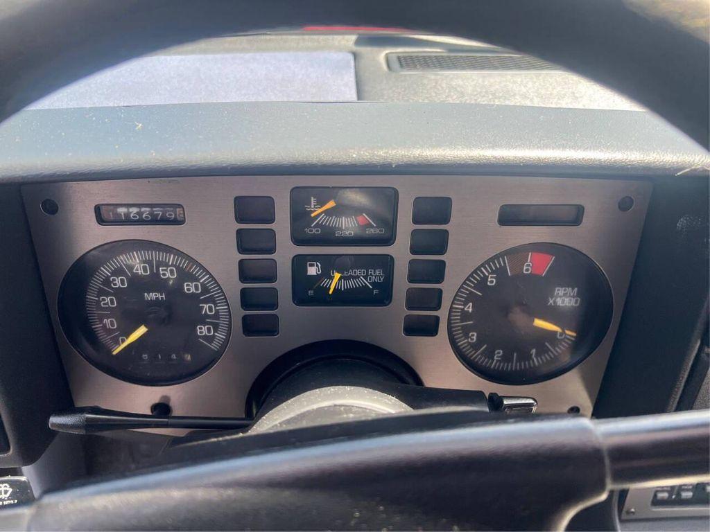 used 1986 Pontiac Fiero car, priced at $6,990