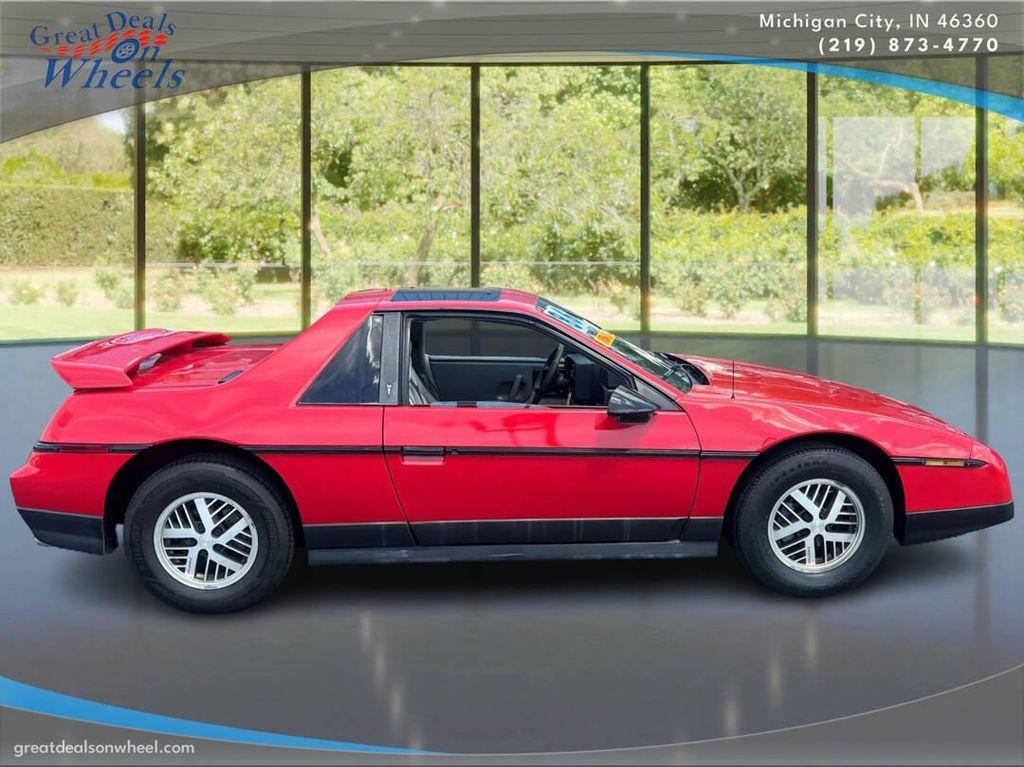 used 1986 Pontiac Fiero car, priced at $6,990