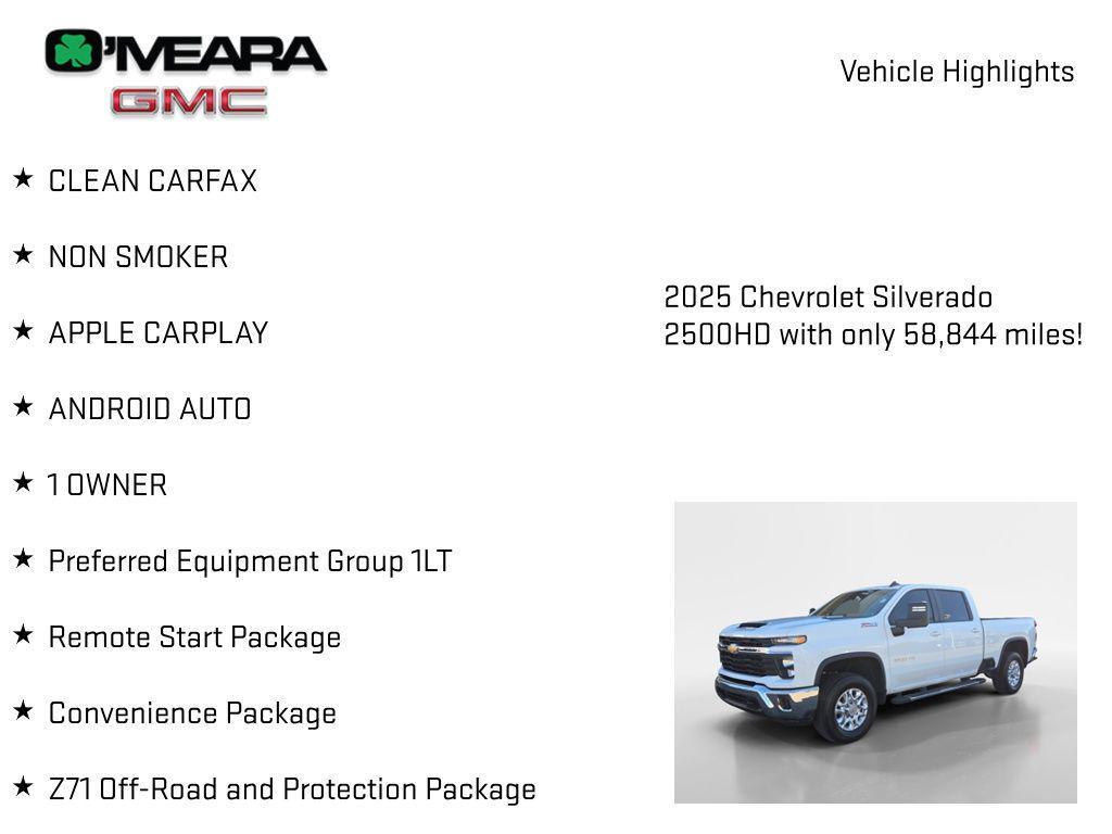 used 2025 Chevrolet Silverado 2500 car, priced at $55,688