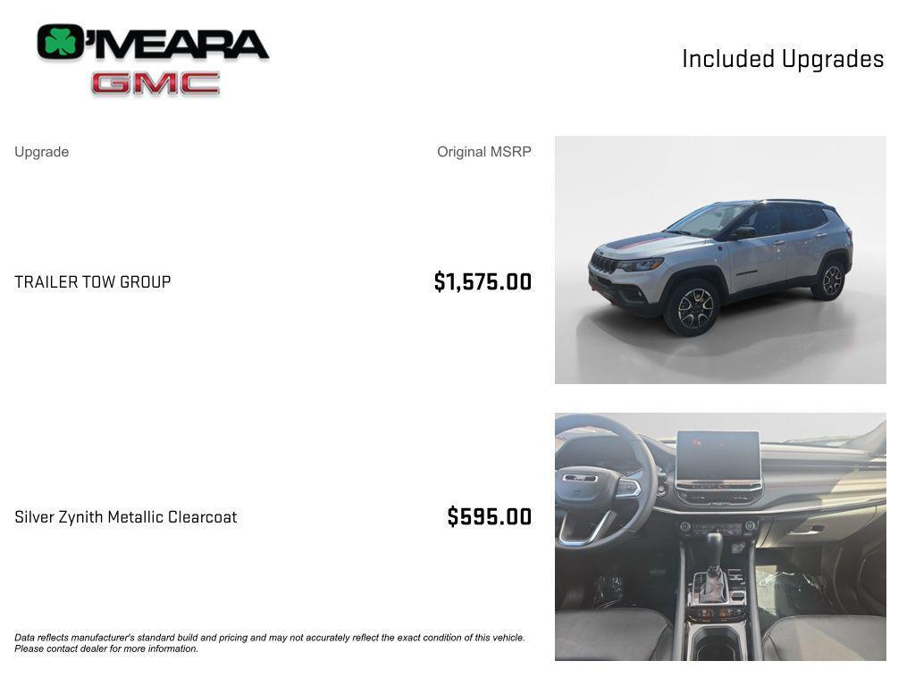 used 2025 Jeep Compass car, priced at $24,545