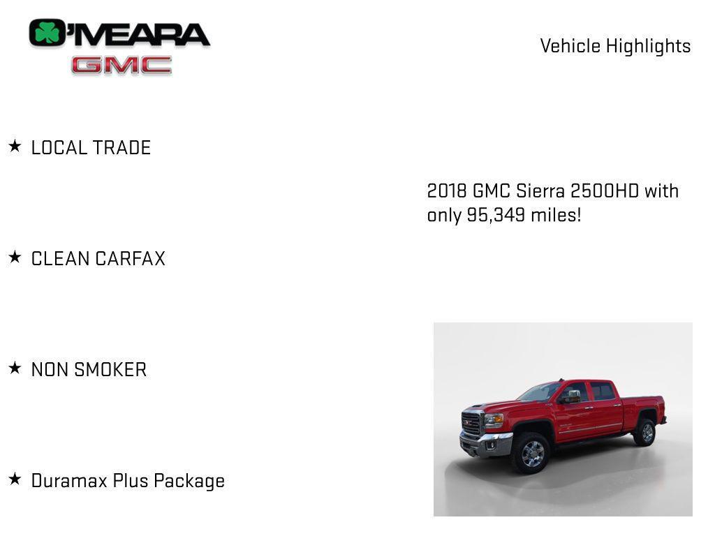 used 2018 GMC Sierra 2500 car, priced at $42,988