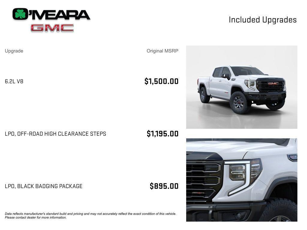 new 2026 GMC Sierra 1500 car, priced at $79,130