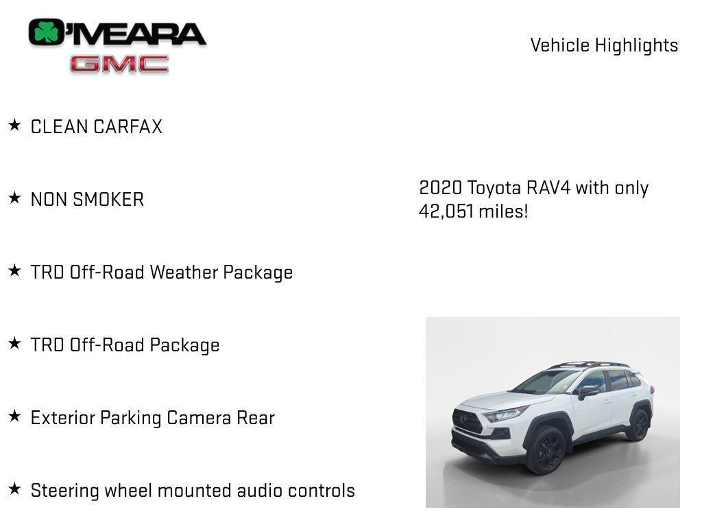 used 2020 Toyota RAV4 car, priced at $32,904