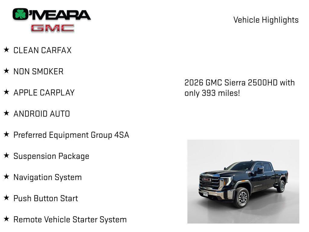 used 2026 GMC Sierra 2500 car, priced at $72,375