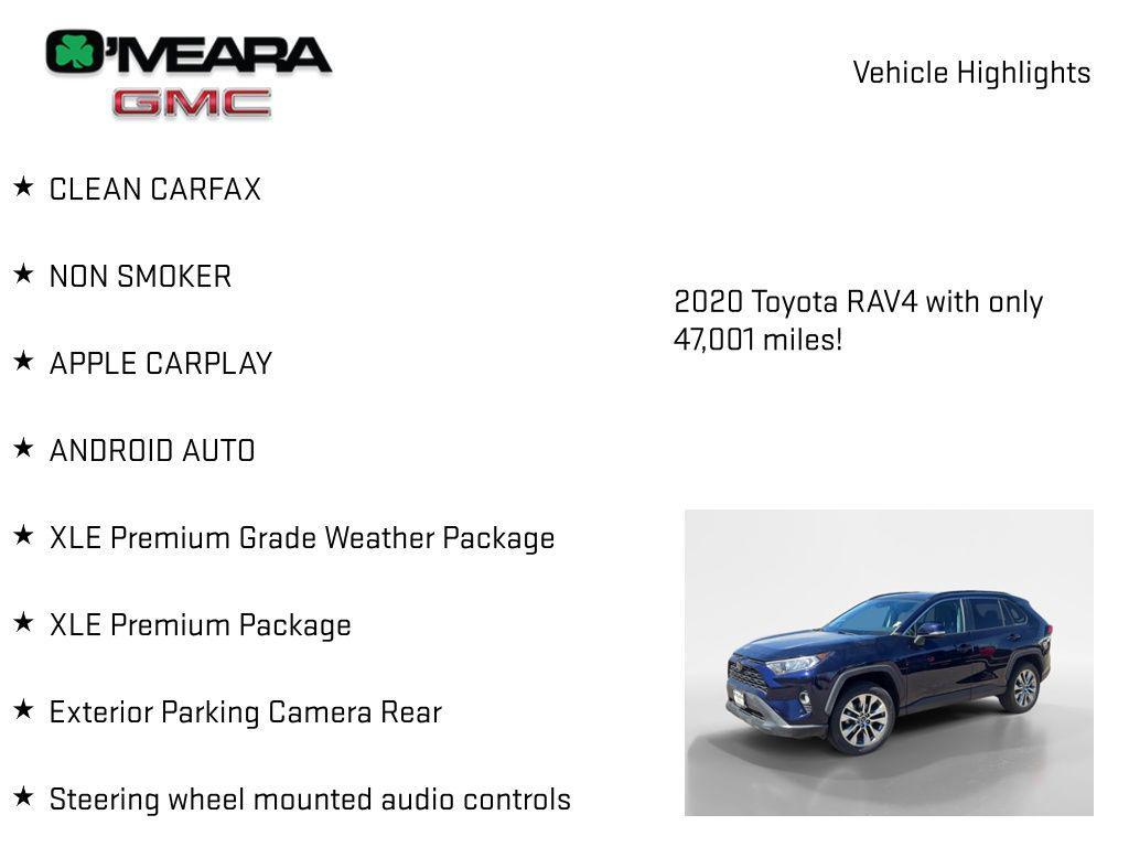 used 2020 Toyota RAV4 car, priced at $28,829