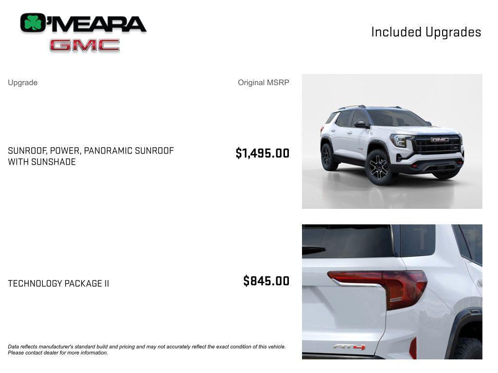 new 2026 GMC Terrain car, priced at $39,930