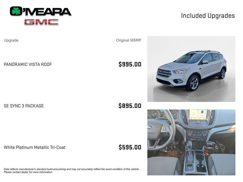 used 2018 Ford Escape car, priced at $13,434