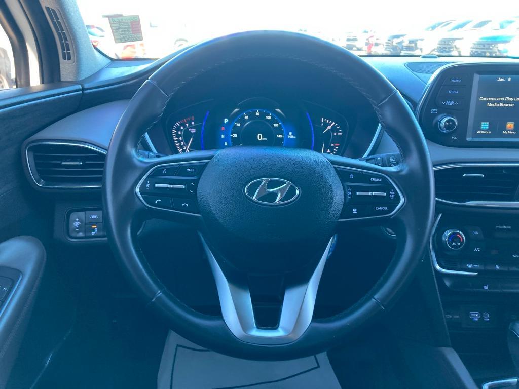 used 2019 Hyundai Santa Fe car, priced at $19,161