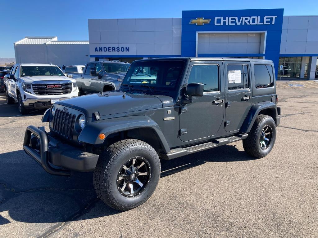 used 2016 Jeep Wrangler Unlimited car, priced at $21,324