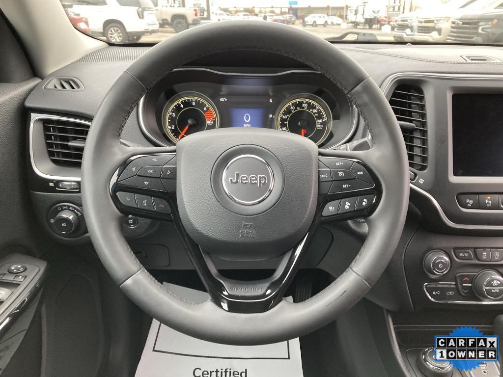 used 2023 Jeep Cherokee car, priced at $20,190