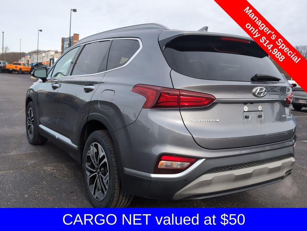 used 2019 Hyundai Santa Fe car, priced at $14,988