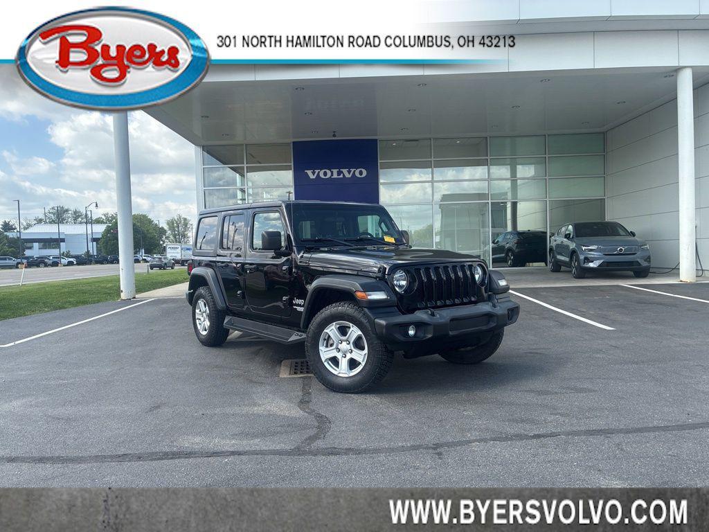 used 2018 Jeep Wrangler Unlimited car, priced at $21,348