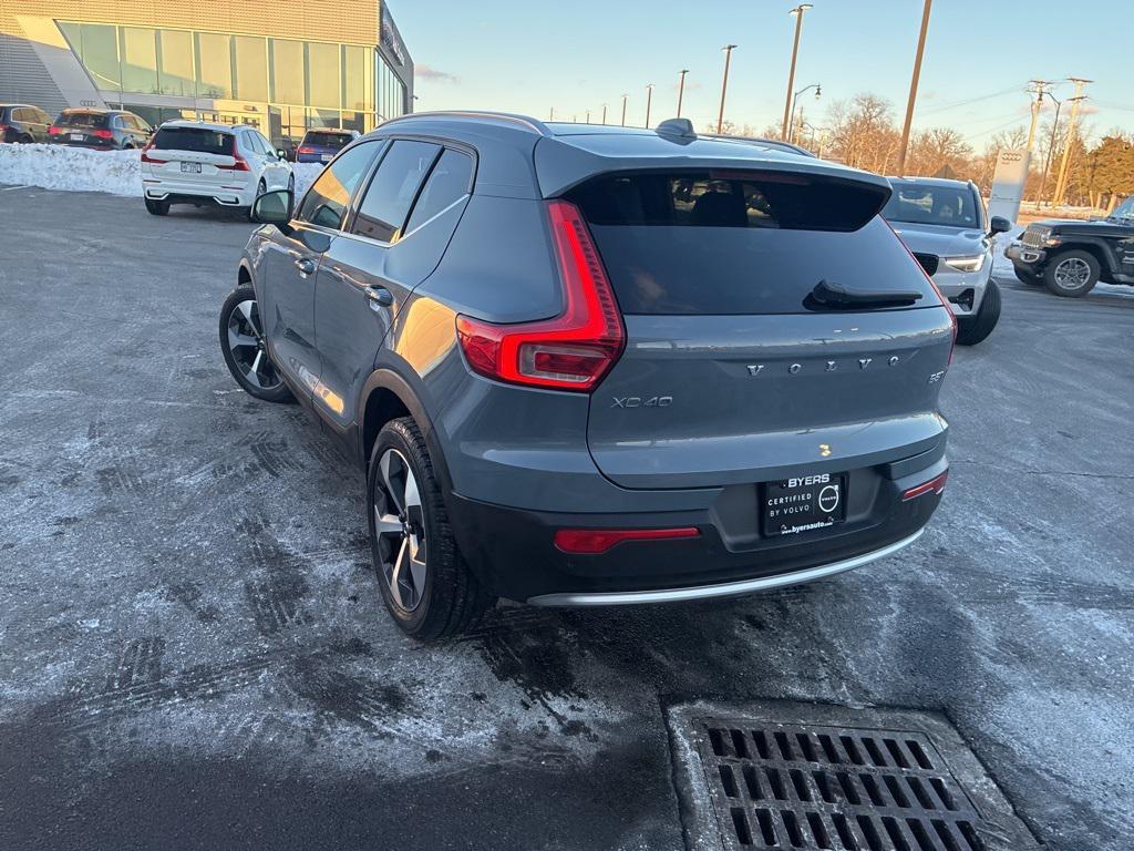 used 2023 Volvo XC40 car, priced at $27,500