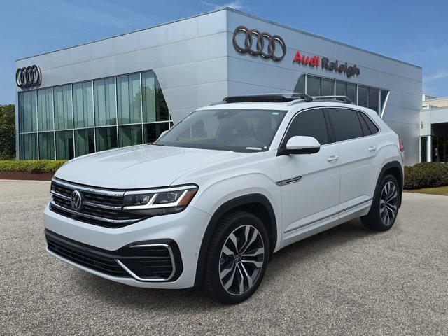 used 2022 Volkswagen Atlas Cross Sport car, priced at $27,750
