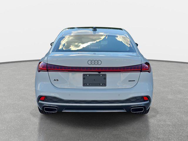 new 2025 Audi A5 car, priced at $55,140