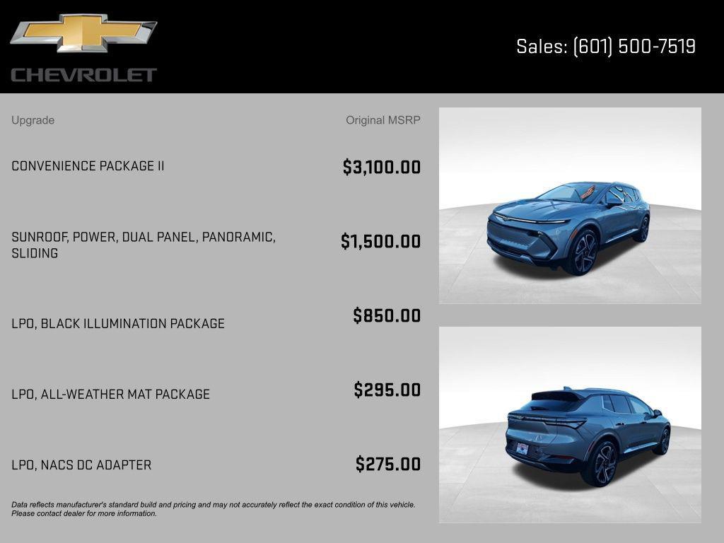 new 2026 Chevrolet Equinox EV car, priced at $41,000