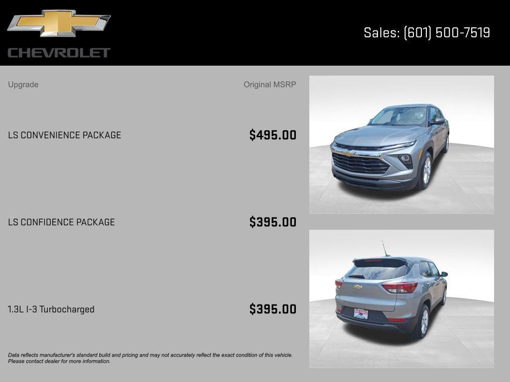 new 2026 Chevrolet TrailBlazer car, priced at $24,000