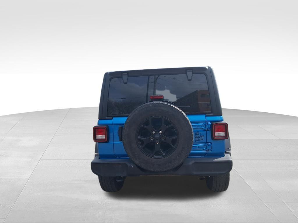 used 2022 Jeep Wrangler car, priced at $29,762