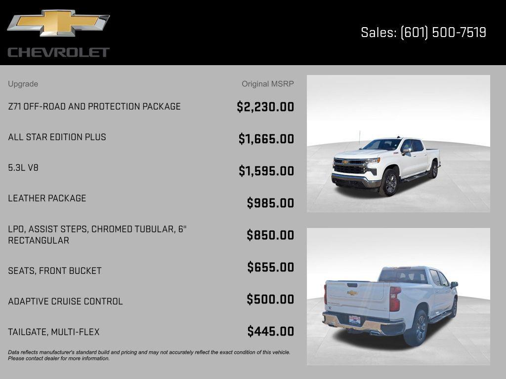 new 2026 Chevrolet Silverado 1500 car, priced at $56,000