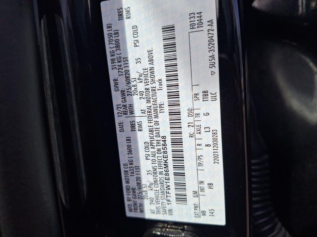 used 2021 Ford F-150 car, priced at $33,640