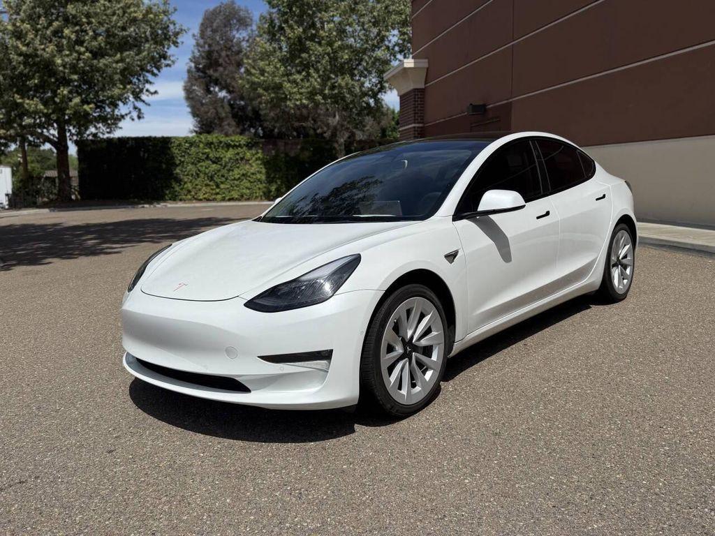 used 2022 Tesla Model 3 car, priced at $17,999