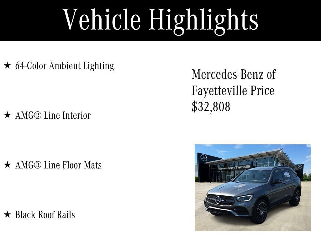used 2022 Mercedes-Benz GLC 300 car, priced at $32,808