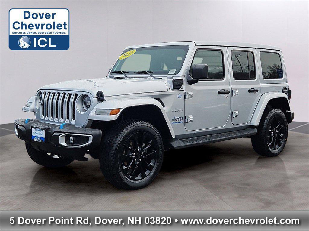 used 2023 Jeep Wrangler 4xe car, priced at $34,887