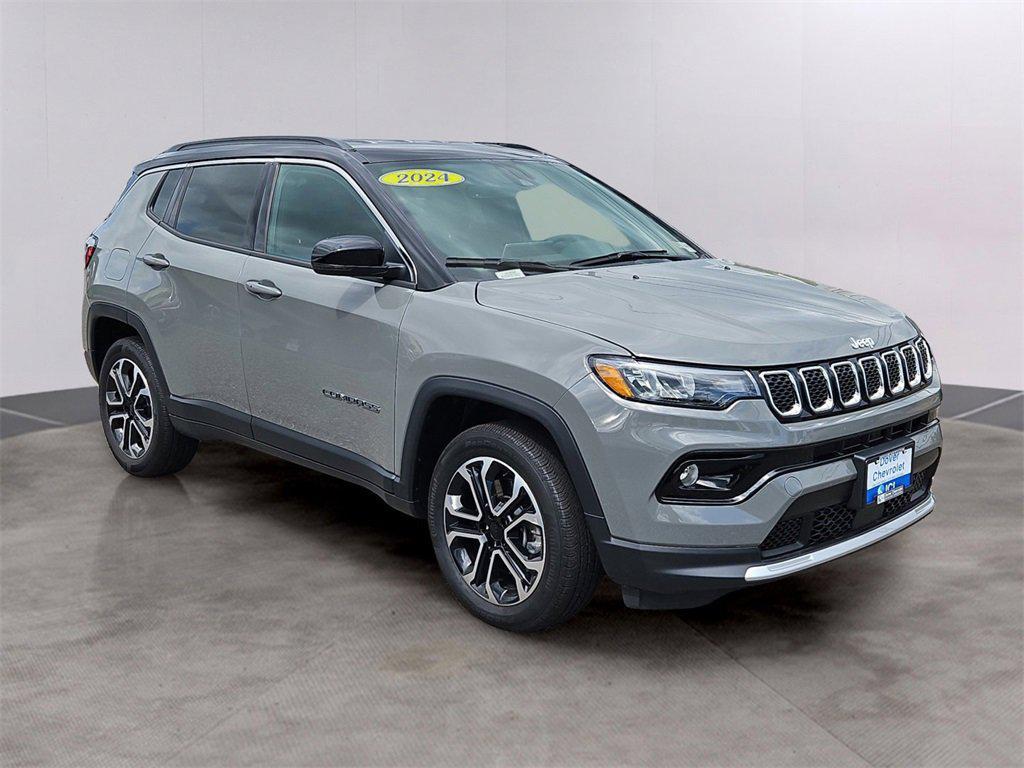 used 2024 Jeep Compass car, priced at $23,887