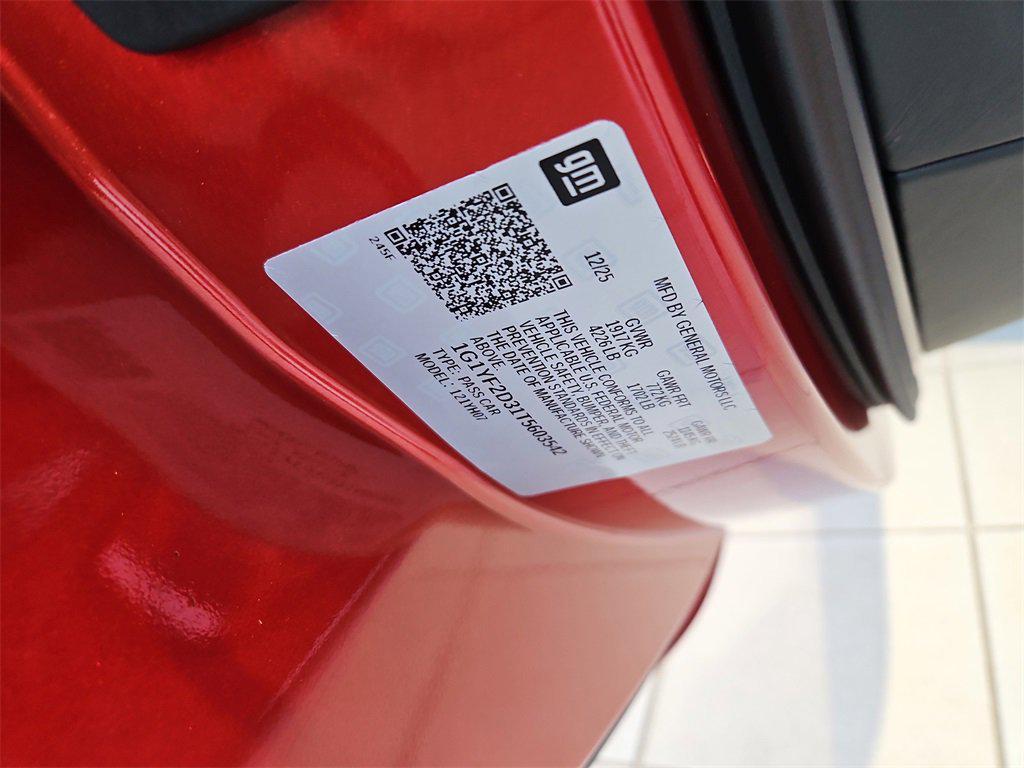 new 2026 Chevrolet Corvette car, priced at $147,190