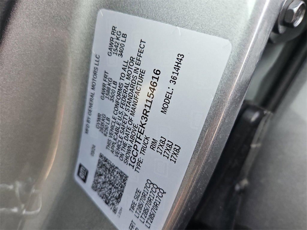 used 2024 Chevrolet Colorado car, priced at $45,887