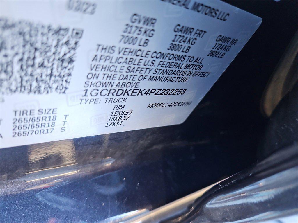 used 2023 Chevrolet Silverado 1500 car, priced at $34,487