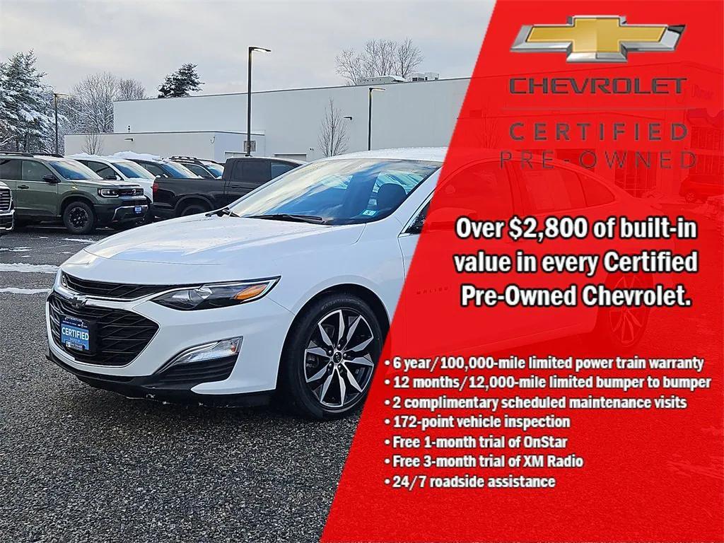 used 2021 Chevrolet Malibu car, priced at $17,887