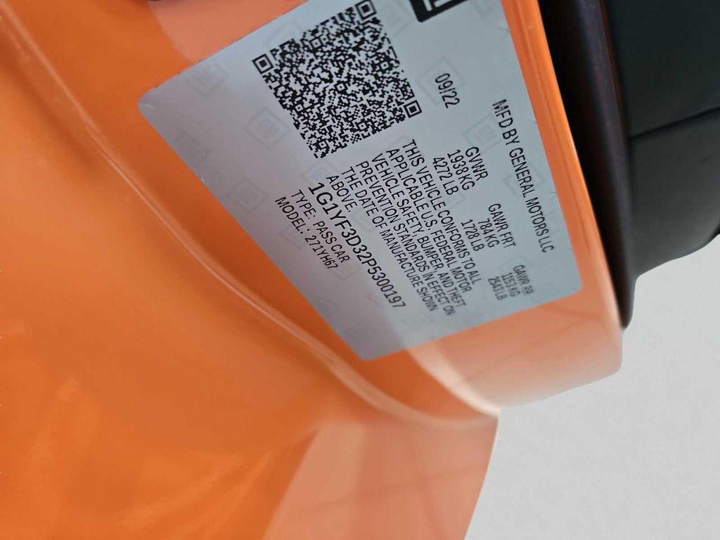 used 2023 Chevrolet Corvette car, priced at $117,900