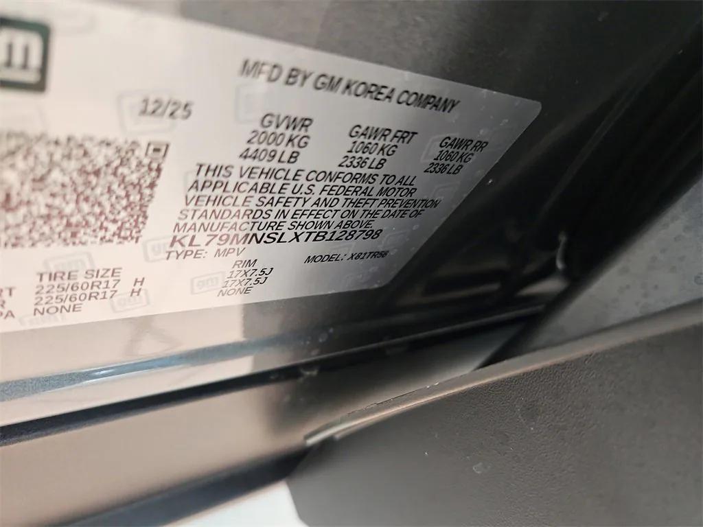 new 2026 Chevrolet TrailBlazer car, priced at $27,985