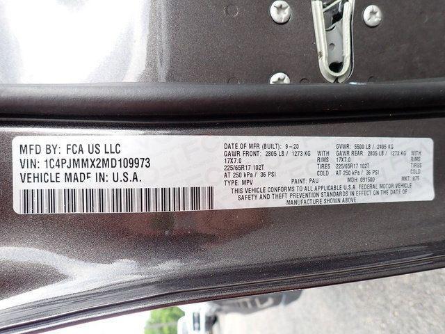 used 2021 Jeep Cherokee car, priced at $22,377